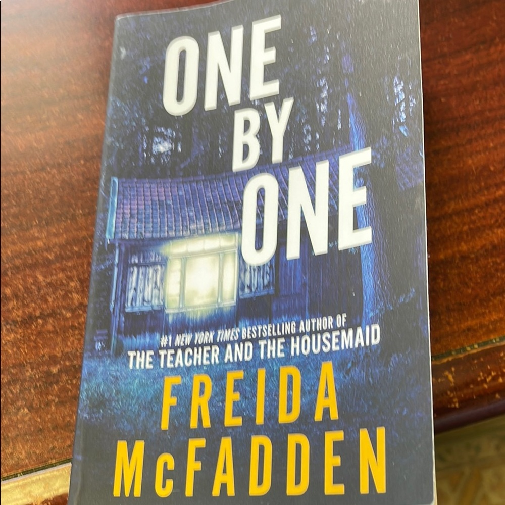'One by One' Book - Blue Cover